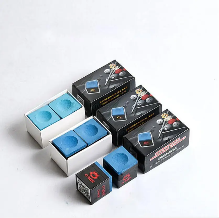 

2019 New O'MIN Snooker Cue Chalk Pool Cue Chalk Billiards Chalk Dry Oily Billiard Chalk Billiard Accessories Use For Champion