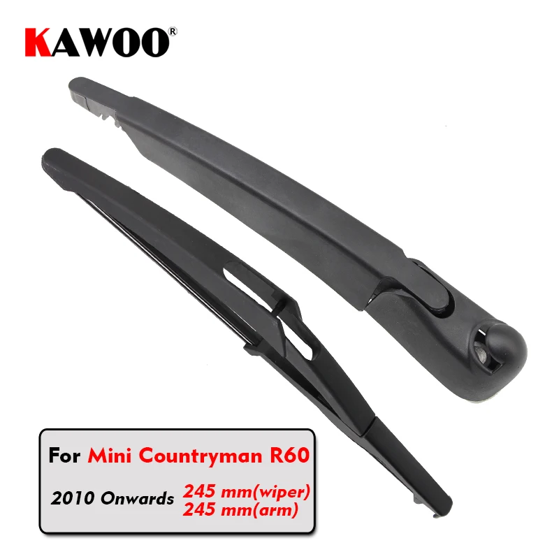 KAWOO Car Rear Wiper Blades Back Window Wipers Arm For Mini Countryman