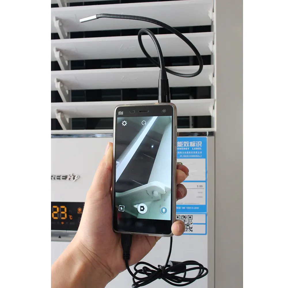 

Andrews Mobile HD industrial endoscope snake tube 5.5MM waterproof pipe inspection vehicle detection tool repair locks