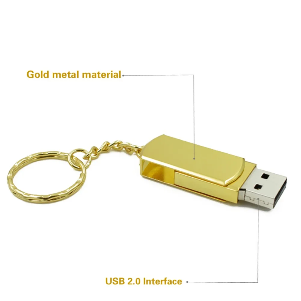 Флеш-накопитель водонепроницаемый USB флеш-накопитель 128 Гб 64 ГБ 32 ГБ Usb брелок USB флешка 16 ГБ 8 ГБ 4 ГБ флеш-накопитель индивидуальный логотип