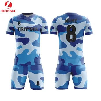 

Free Shipping High Quality Soccer Uniform New Design Sulbimation Printing Thai Quality Soccer Jersey