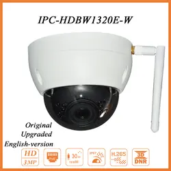 DH-IPC-HDBW1320E-W 3MP HD CMOS Мини купольная камера беспроводной безопасности сети для мониторинга ребенка ИК 30 м