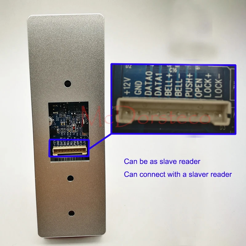 Система контроля доступа Rfid с узкой дверью сенсорная клавиатура контроллер