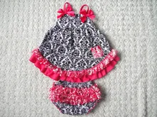 Free Shipping Toddler Outfit – Girls Clothes – Ruffled Bloomers – Toddler Girl’s Clothes – Set Includes Top and bottoms