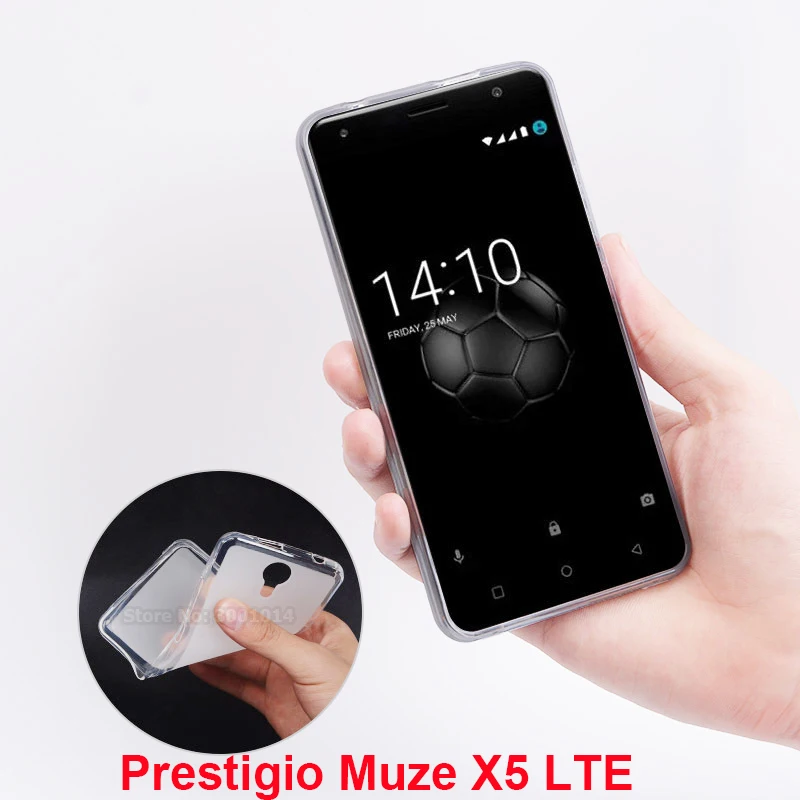 Роскошный мягкий Силиконовый ТПУ чехол для Prestigio Muze X5 LTE задняя крышка защитный