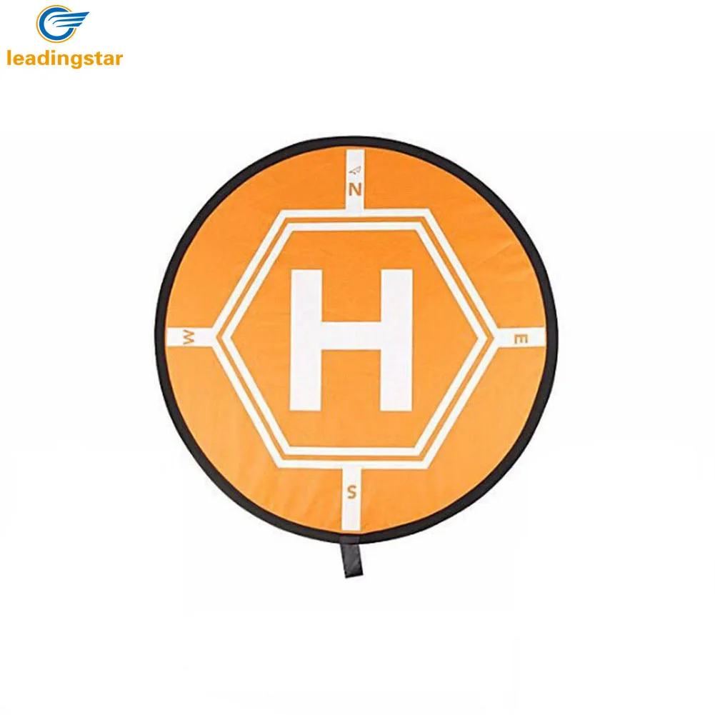 

LeadingStar Universal Drone Landing Pad RC Quadcopter Helicopter Apron Fast-fold Helipad for Micro Drone Orange