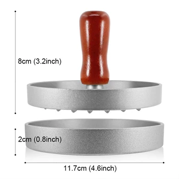 Meat Press for Hamburgers and Cutlets  2