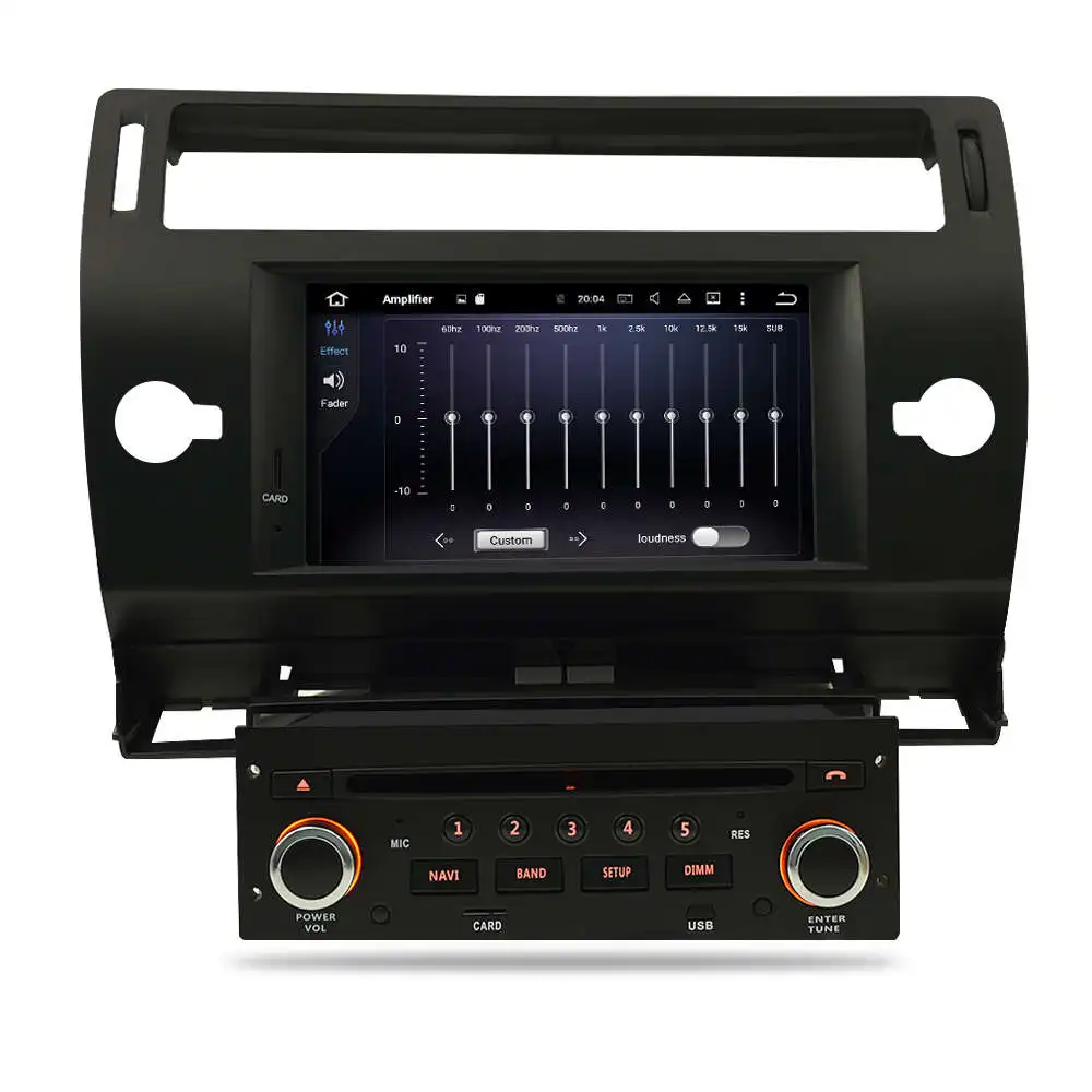 Perfect Android 9.0 Car DVD Player GPS Glonass Navi for Citroen C4 C-Triomphe C-Quatre 2005 2006 2007 2008 2009 Radio Audio Stereo 3