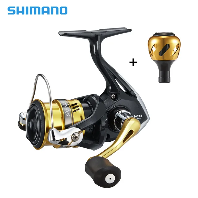 Best Offers Shimano SAHARA FI Spinning Reel with Extra Power Handle Knob 5.0:1/6.2:1 4+1BB Hagane Gear X-Ship Saltwater Fishing Reel Best Offers Shimano SAHARA FI Spinning Reel with Extra Power Handle Knob 5.0:1/6.2:1 4+1BB Hagane Gear X-Ship Saltwater Fishing Reel