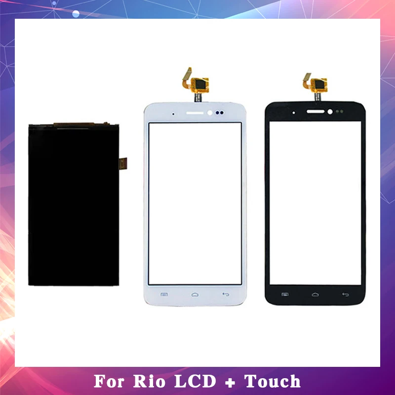 

For Explay Rio Lcd Display With Touch Screen Digitizer Sensor High Quality
