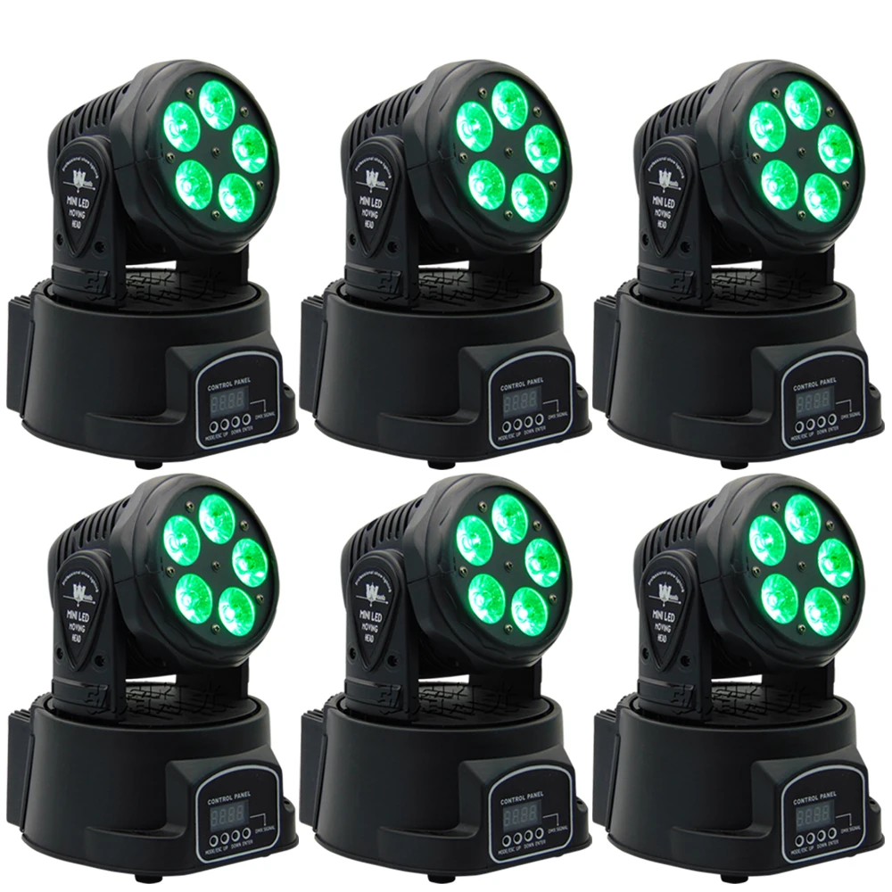 

6pcs/lot Show stage light 5x18W beam led moving head