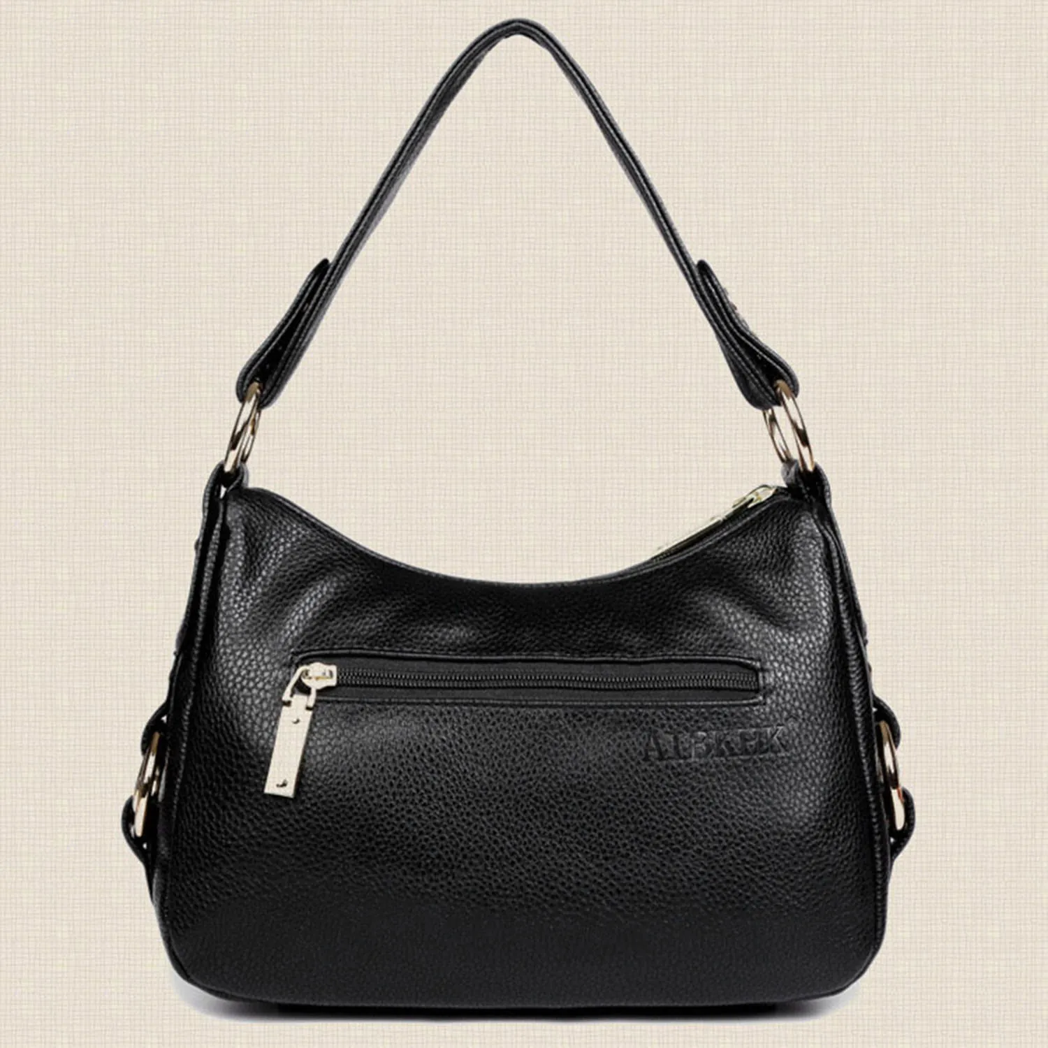 JHD-Aibkhk حقائب النساء مصمم الجلود السيدات الكتف عارضة Crossbody لينة أعلى-حقائب بيد