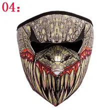 Neoprene Full/Half Face Reversible Motorcycle Skiing Snowboarding Cycling Mask