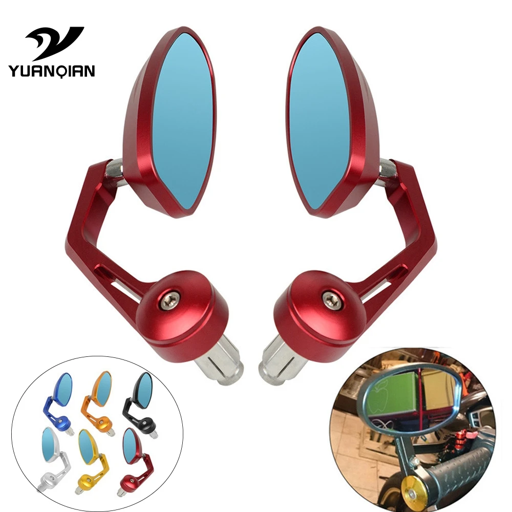 

Universa 7/8" 22mm Motorcycle Mirror View Side Rear Handlebar grips Mirror for kawasaki VERSYS 650cc VERSYS 1000 300X z800 ZX7R