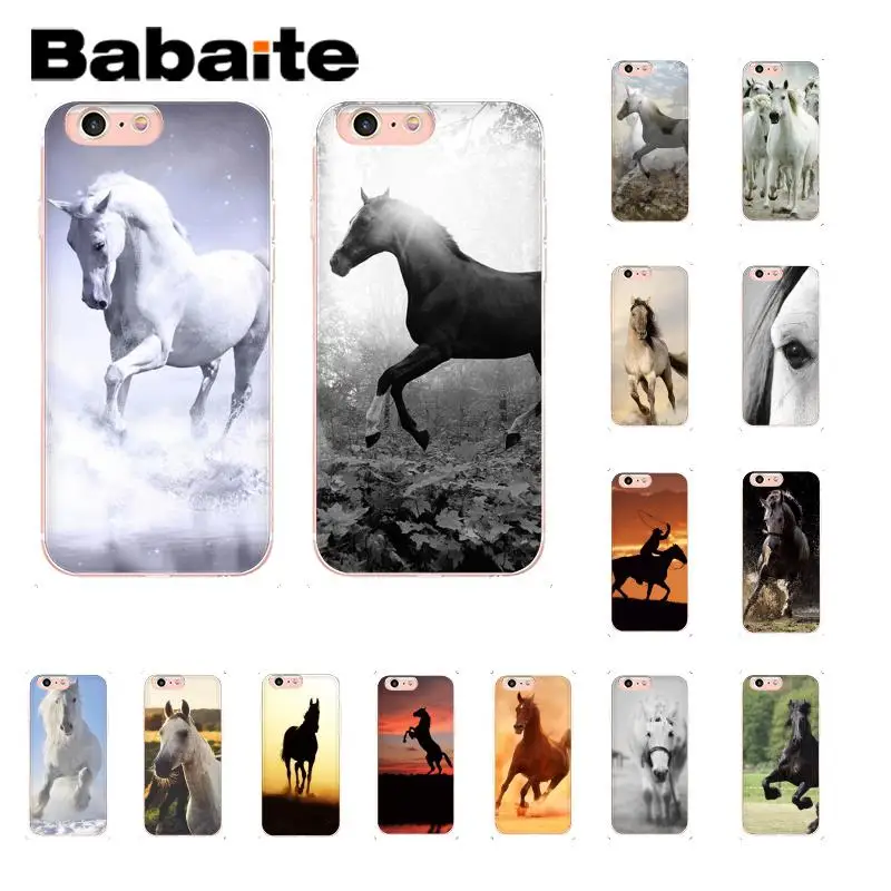 

Babaite Frederik The Great beauty horse Luxury Unique Design Phone Cover for iPhone 8 7 6 6S Plus X XS MAX 5 5S SE XR 10 Cases