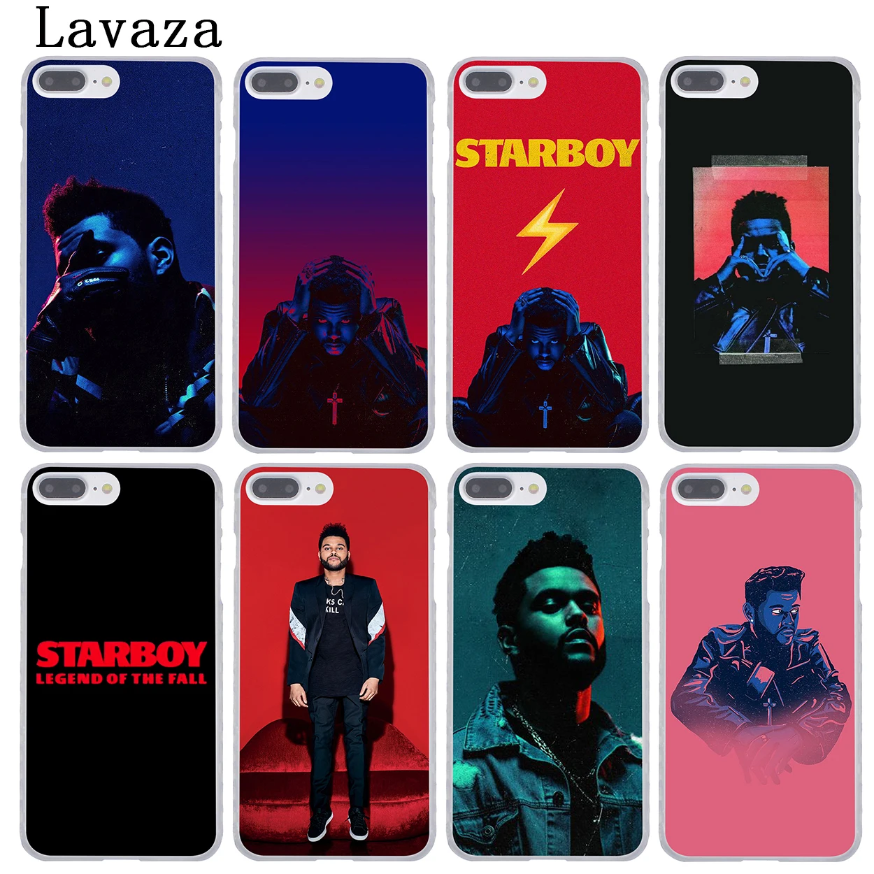 Твердый чехол для телефона Lavaza The Weeknd starboy iPhone XR X 11 Pro XS Max 7 8 6 6S 5 5S SE 4S 4