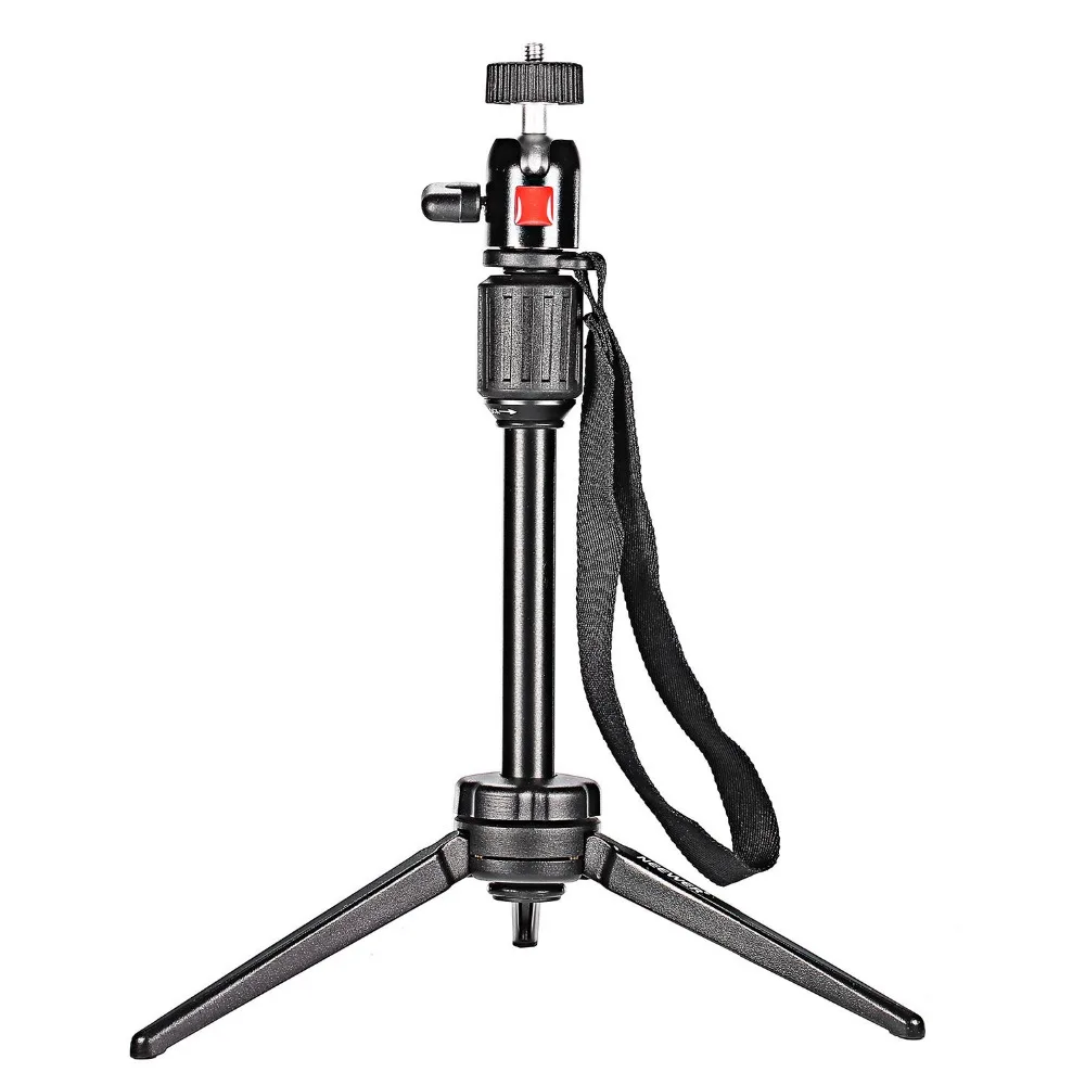 

Neewer 14 inches/36centimeters Mini Travel Tabletop Camera Tripod with 360 Degree Ball Head for iPhone (Phone Clip Not Included)
