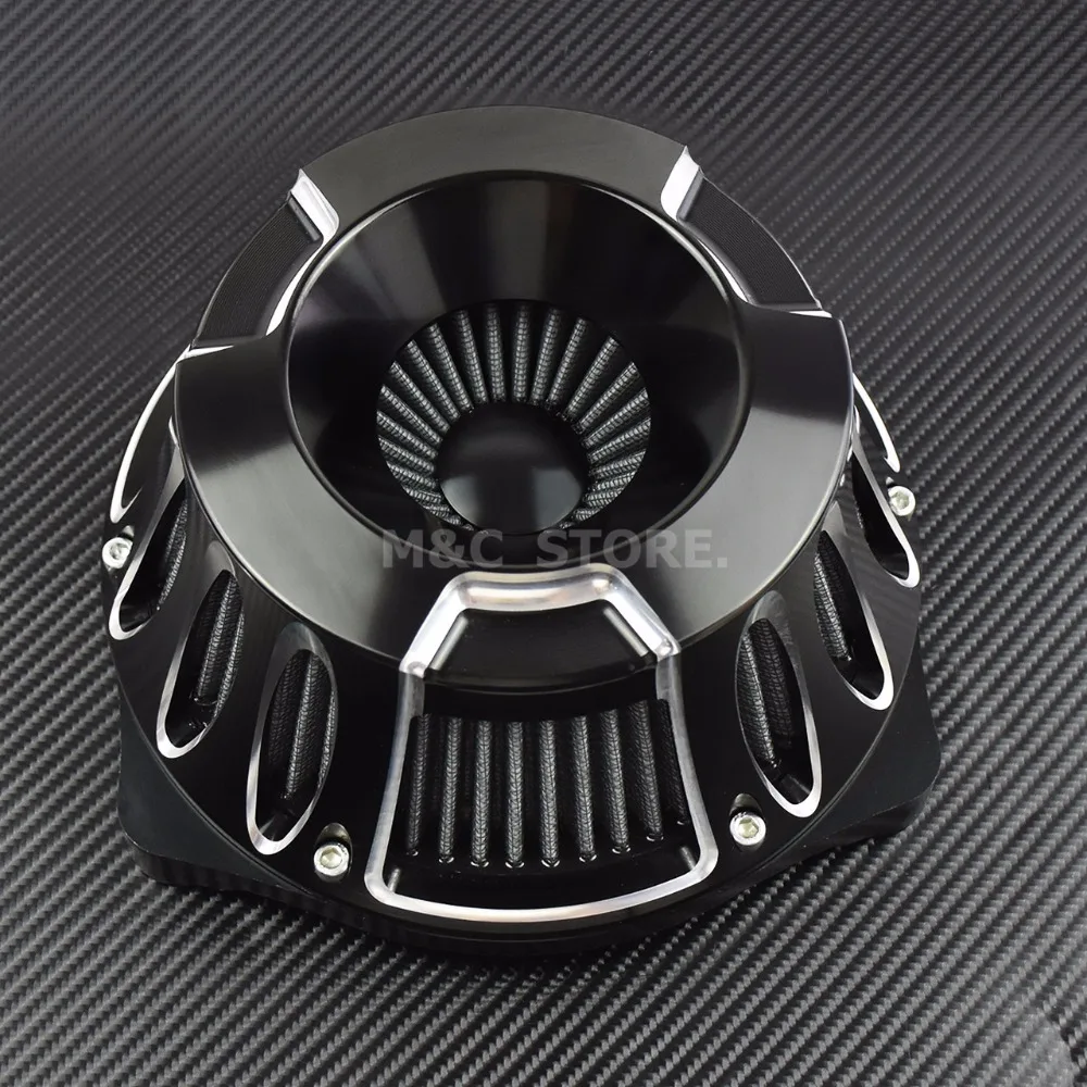 CNC Crafts очиститель воздушного фильтра для Harley Touring Road King Softail Heritage Dyna 00 18 Sportster XL883 1200