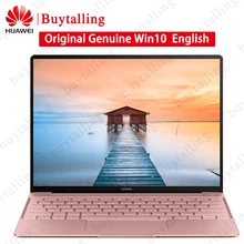 Huawei MateBook X 13,0 ''Intel Core i5-7200U/i7-7500U 4 Гб ОЗУ 256 ГБ SSD компьютер Windows 10 ips 2160x1440 отпечаток пальца ноутбук