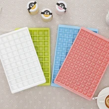 Aihogard 96 отверстий DIY креативная маленькая форма для льда квадратная форма Силиконовый поднос для льда фруктовый лед производитель кубиков аксессуары для кухни с барной стойкой