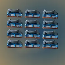 12 шт./лот, бритвенное лезвие для мужчин, лезвия для бритья, безопасная кассета с лезвиями, бритвенный костюм для gilletee Fusion proglide