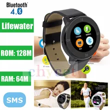 Original S366 Bluetooth 4,0 Handgelenk Telefon Paaren Smart Uhr Schrittzähler HD Smartwatch Touchscreen Sport Armbanduhr für Android IOS