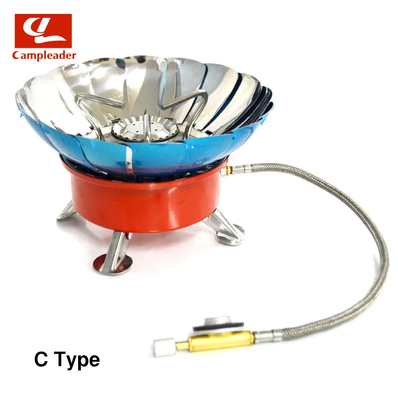 2016 New Brand Windproof Stove Cooker Cookware Gas Burner for Camping Picnic Cookout BBQ With Extended pipe 0224 2016 New Brand Windproof Stove Cooker Cookware Gas Burner for Camping Picnic Cookout BBQ With Extended pipe 0224