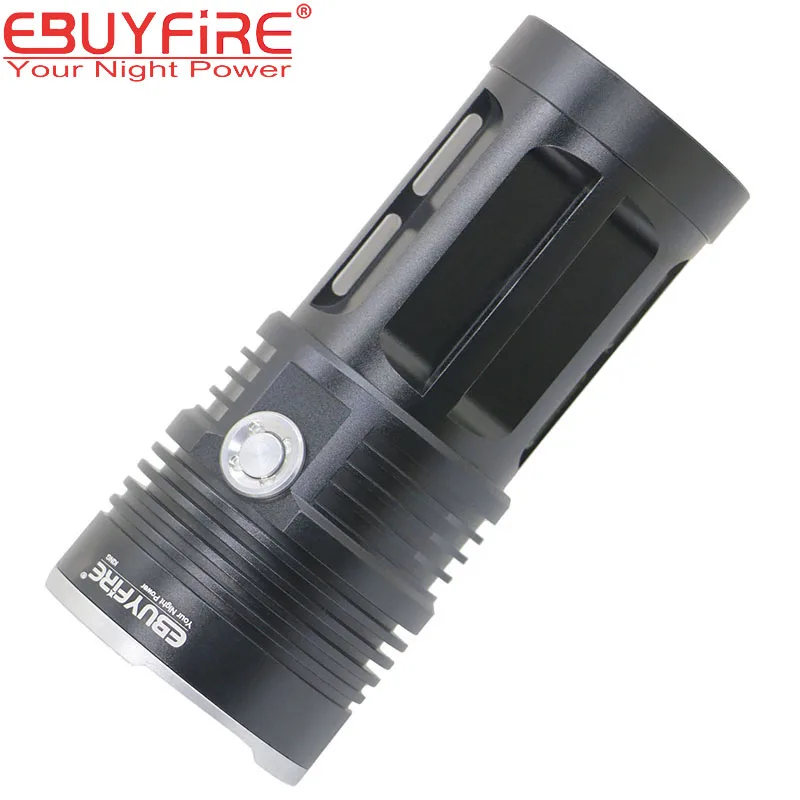 

8T6 Flashlight 18650 Torch Lamp led flash light 20000LM 8T6 waterproof Lamp Lights Hunting lanterna (no battery)