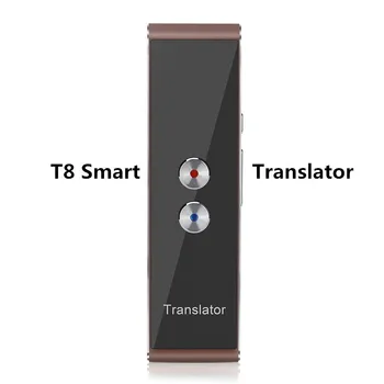 

T8 Languages Intelligent Translators Portable Bluetooth Wireless Translator Real-time Mutual Translation Machine For IOS Android