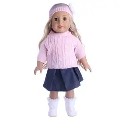 Детские ToyWool комплект костюм Американский Кукла интимные аксессуары EXO Bjd 18 кукла дюймовых кукол одежда подарок для Chilren