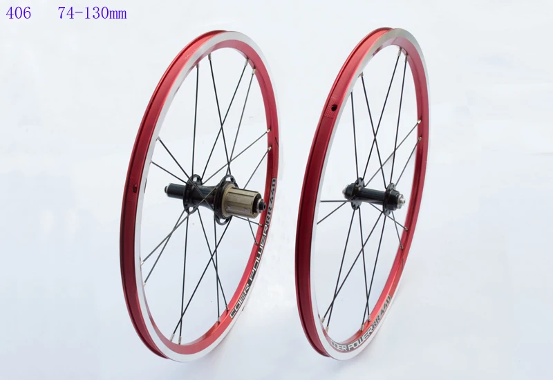 Flash Deal High Quality 20 inch Folding bike 406 Aluminum Alloy V Brake Wheel Support 8-11 Speed O.L.D 74-130mm & 100-130mm 11