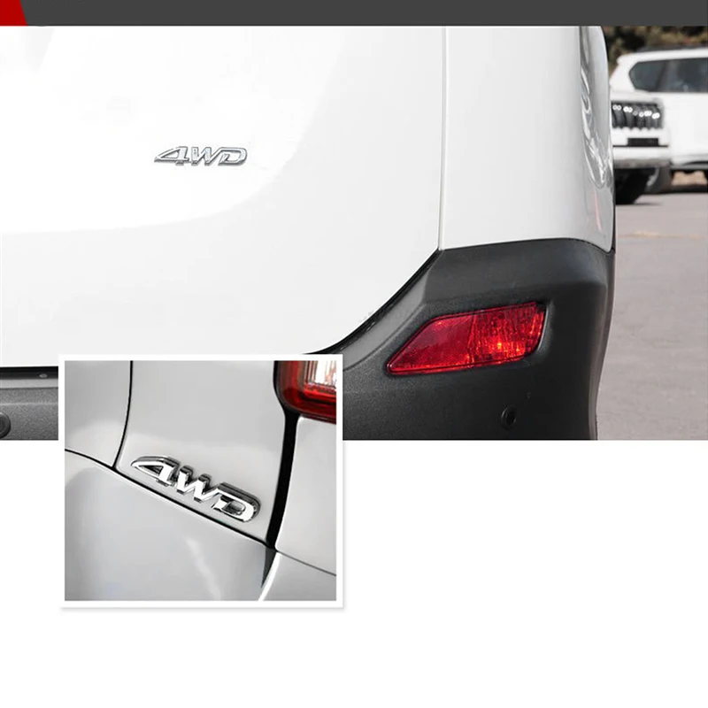 3D 4WD эмблема значок наклейка автомобиля Наклейка для Toyota RAV4 Land Cruiser Prado Hilux Highlander Camry Corolla Yaris Avensis C-HR