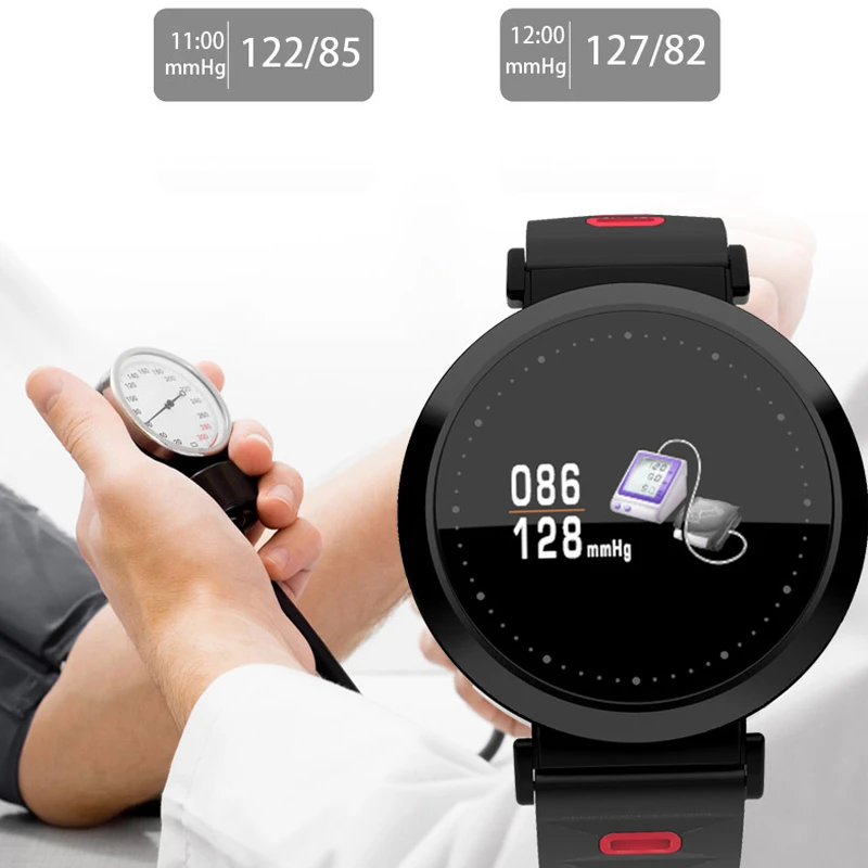 Sport Watch Men Women IP67 Waterproof Color Screen Smart Watch Heart Rate Monitor Blood Pressure Fitness Tracker For IOS Android