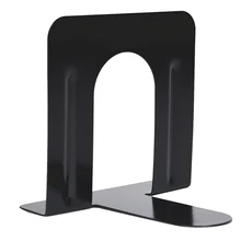 1 пара поддержка хранения украшения стол органайзер кабинет подарок Универсальная металлическая подставка канцелярские Нескользящие книжные концы для офиса дома