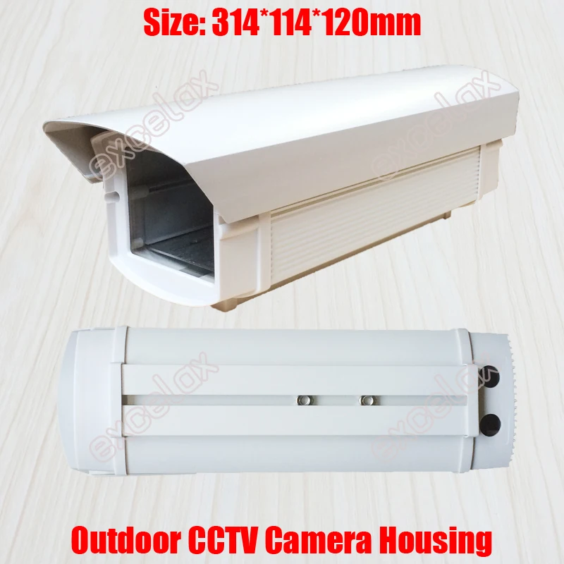 31.4cm Length Outdoor Waterproof CCTV Camera Housing Weatherproof