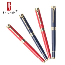 Shichen A002 Роскошная тяжелая металлическая подарочная ручка 0,7 мм nib. Авторучка для школы и офиса