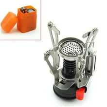 Outdoor Picnic Burners Stove Camping Gas Stove Portable Folding Mini Burners Electronic Lgnition New Super Lightweight With Box