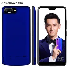 JINXINGCHENG Модный чехол для зарядного устройства для huawei Honor 10 6500 мАч с зажимом для быстрой зарядки