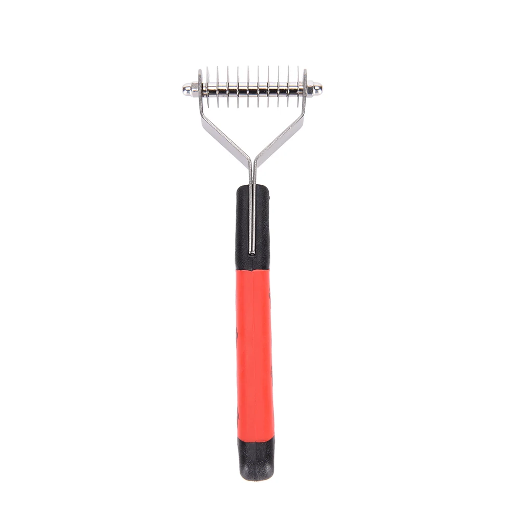 1PC Double Side Pet Rake Comb Dog Brush Dematting Matbreaker Grooming