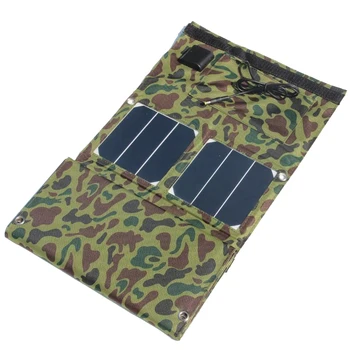 

40W Sunpower Solar Panel Charger USB5V&DC18V Output For Mobile Phones/Power Bank 12V Battery Charger