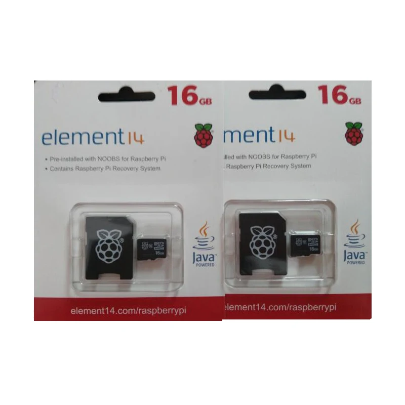 Raspberry Carte micro-SD 16 Go avec Noobs - Accessoires Raspberry