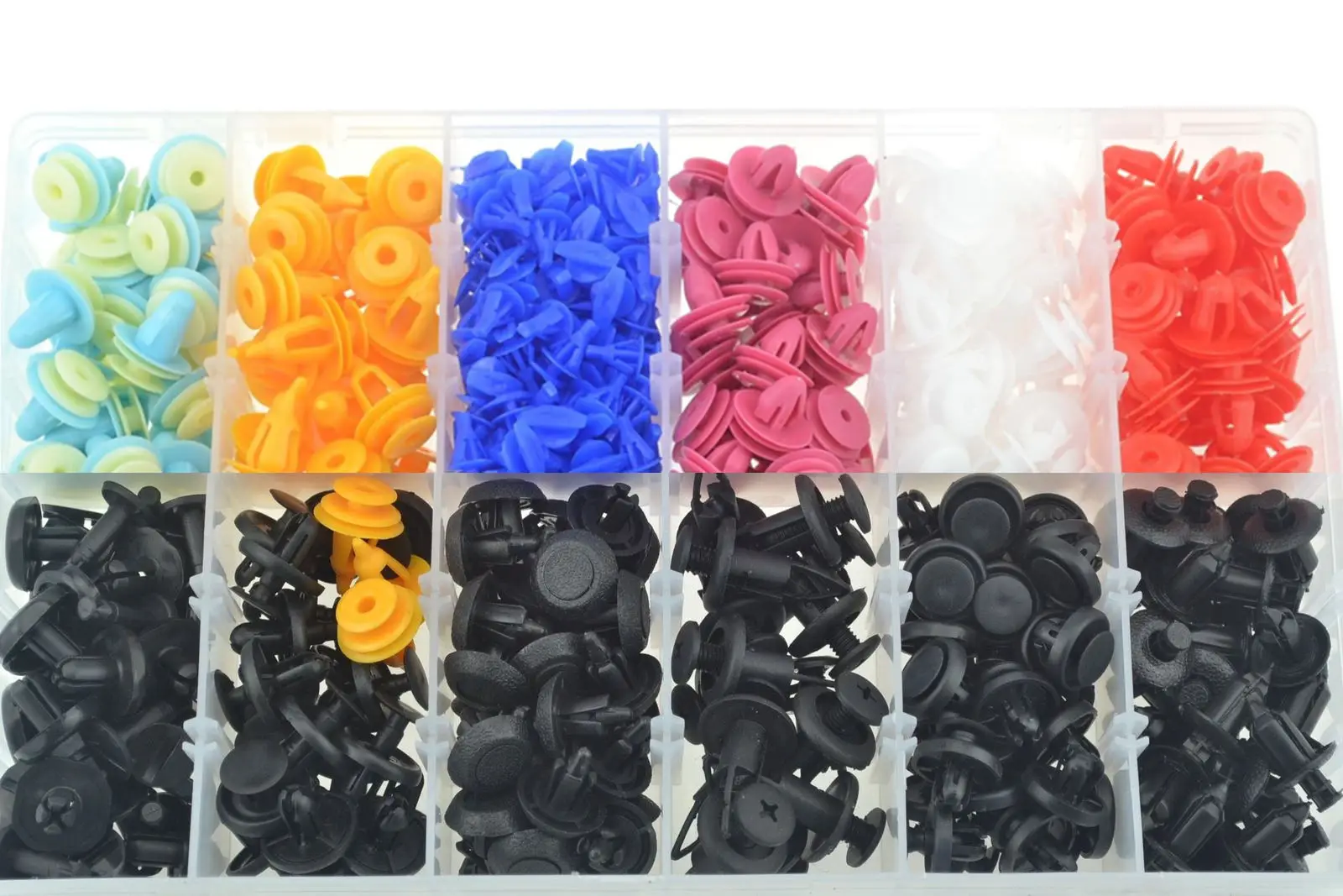 

470 Pcs/Set Assortment Moulding Push Retainer Pin Rivet Trim Clips Kit for Car Truck