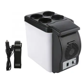 

Car Portable Electric Refrigerator 6L Car Home Dual Use Mini Refrigeration Machine USB Freezer Cheap Price Safe Material Fridge
