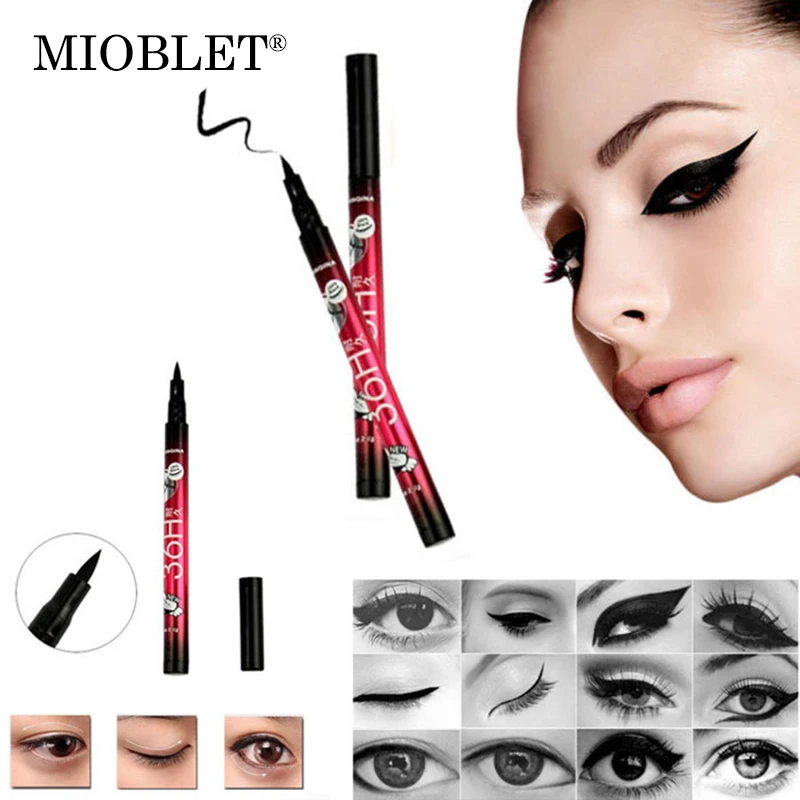 New Black Eyeliner Pencil Long Lasting Liquid Makeup Waterproof Beauty