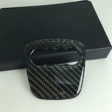 Автомобильный Стайлинг Реальные углеродного волокна рулевое наклейка для колес для Audi A4L A6L A3 A5 Q3 Q5 Q7 аксессуары для интерьера