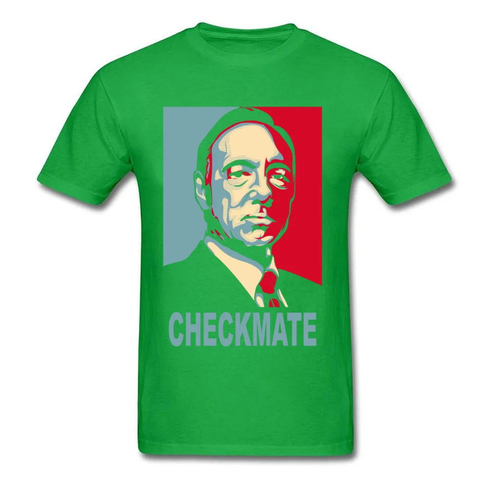 House of Checkmate Men Brand New Simple Style Tops Tees Crew Neck Father Day Pure Cotton T-shirts Group Short Sleeve T-Shirt House of Checkmate green