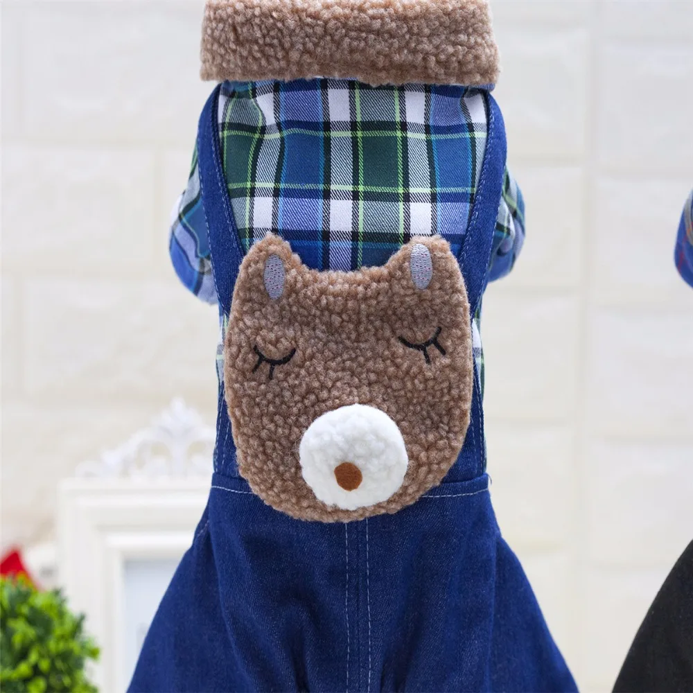 Y88_New_Coming_Winter_Pet_dog_4_legs_clothes_Sleeping_Bear_Style_Denim_pants_Coat_for_puppy_small_dog_S_XXL_size_Teddy_ (3)