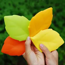 Силиконовый питьевой мытья полоскание чашки путешествия отдых экологичный Портативный кленовый лист карман силикагель чашки