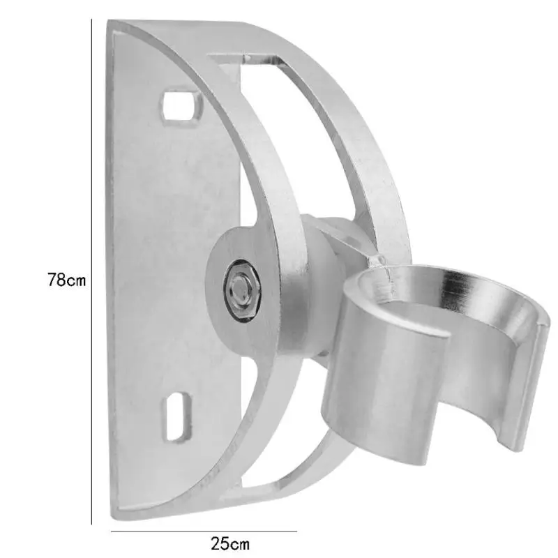 78x25x78 см/30,71x9,84 x 30.71in автоматическое воды Алюминий держатель душевой головки стеллаж для ванной фиксированная подставка для настенного монтажа настенный кронштейн