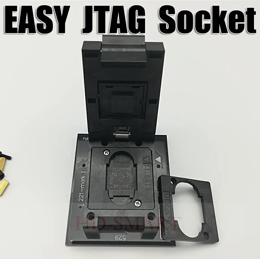 Original Z3X EASY JTAG PLUS BOX EMMC Socket BGA153/169 BGA162/186 BGA221 BGA529 jtag box